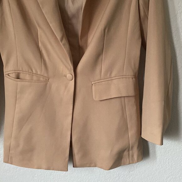 Pretty Garden Tan Casual Blazer Size XS - Picture 4 of 5